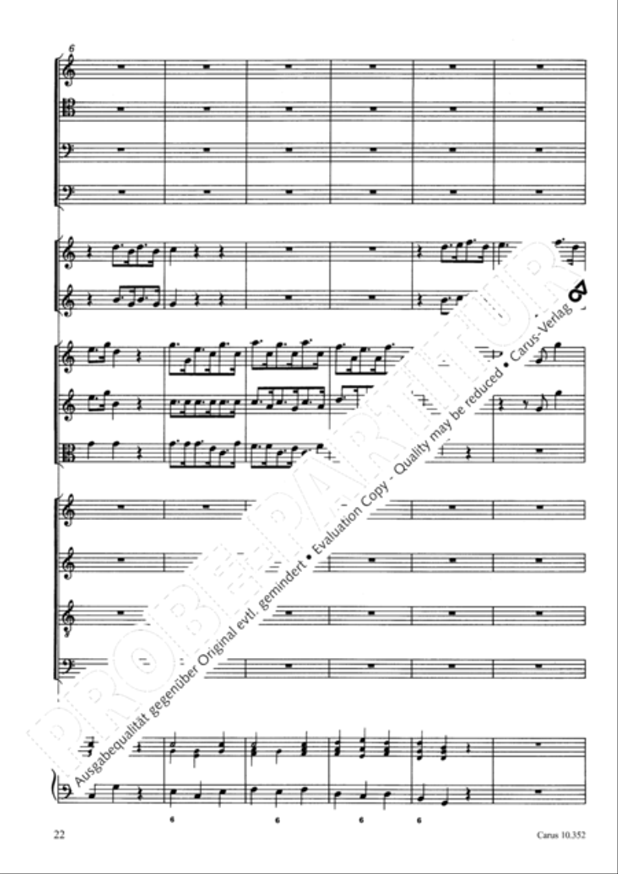 From the deepest comes our plea (Aus der Tiefen rufen wir) 4-Part scores gallery preview page 25