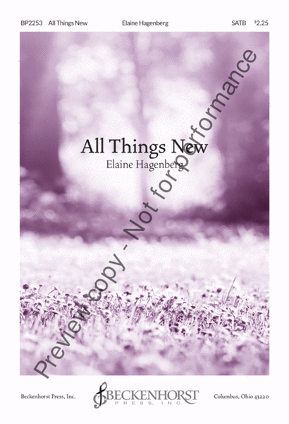 All Things New image number null