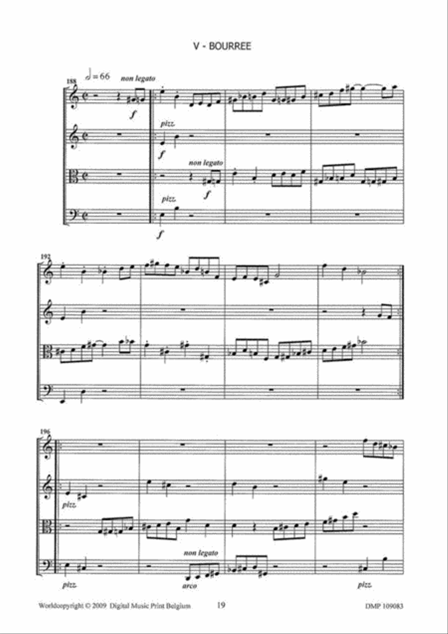 String Quartet I String Quartet scores gallery preview page 6