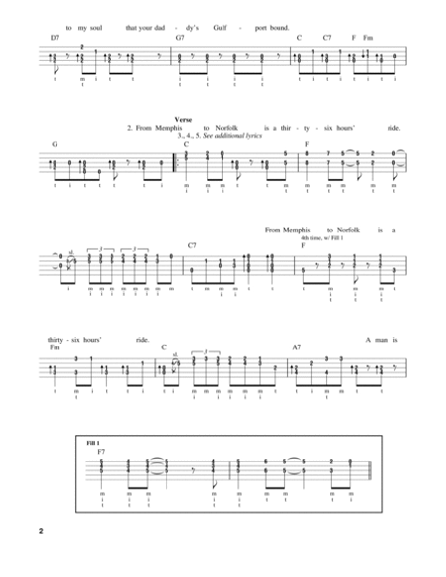 From Four Until Late Banjo scores gallery preview page 2