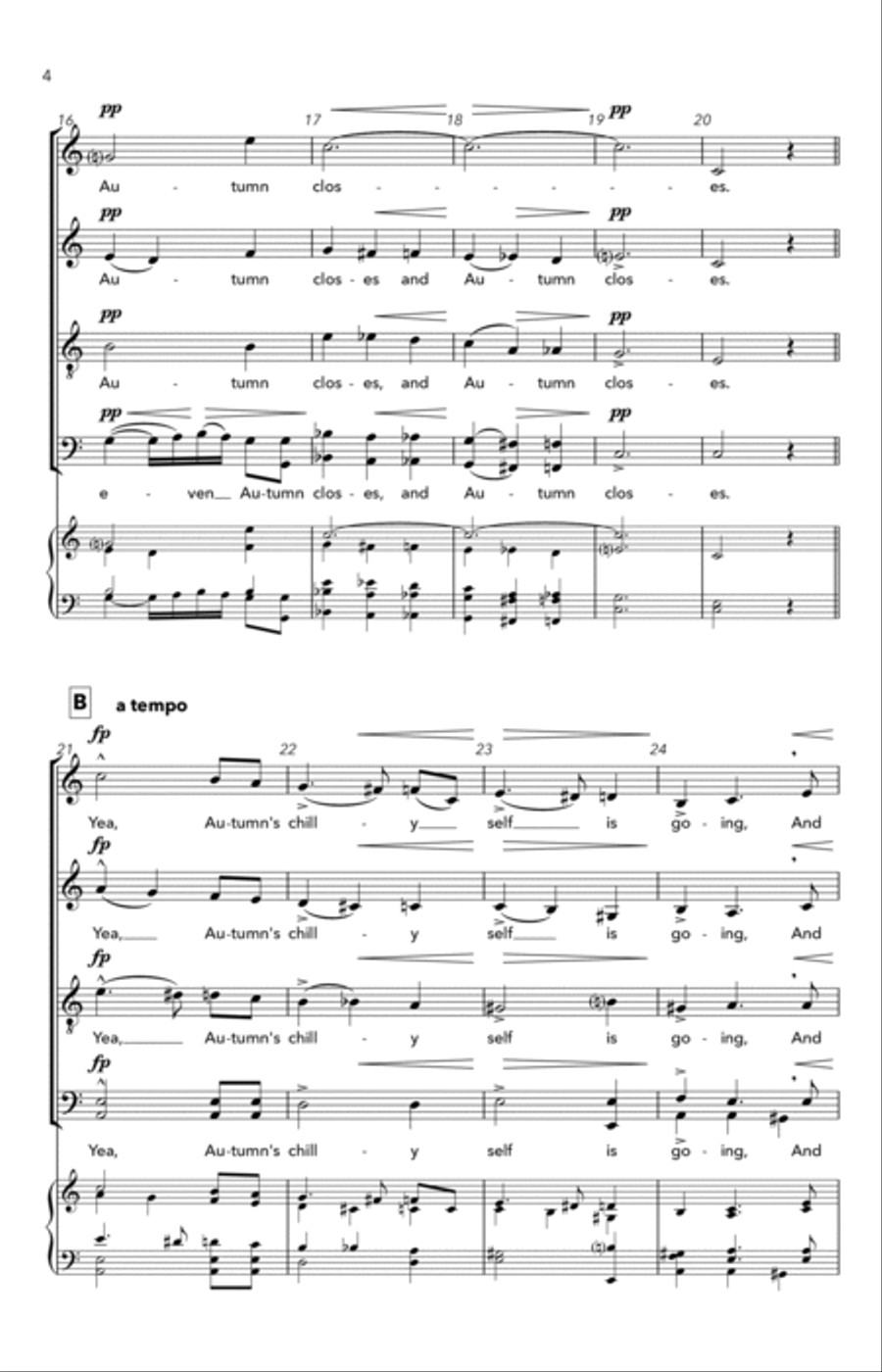 Summer Is Gone Summer Is Gone 4-Part scores gallery preview page 3