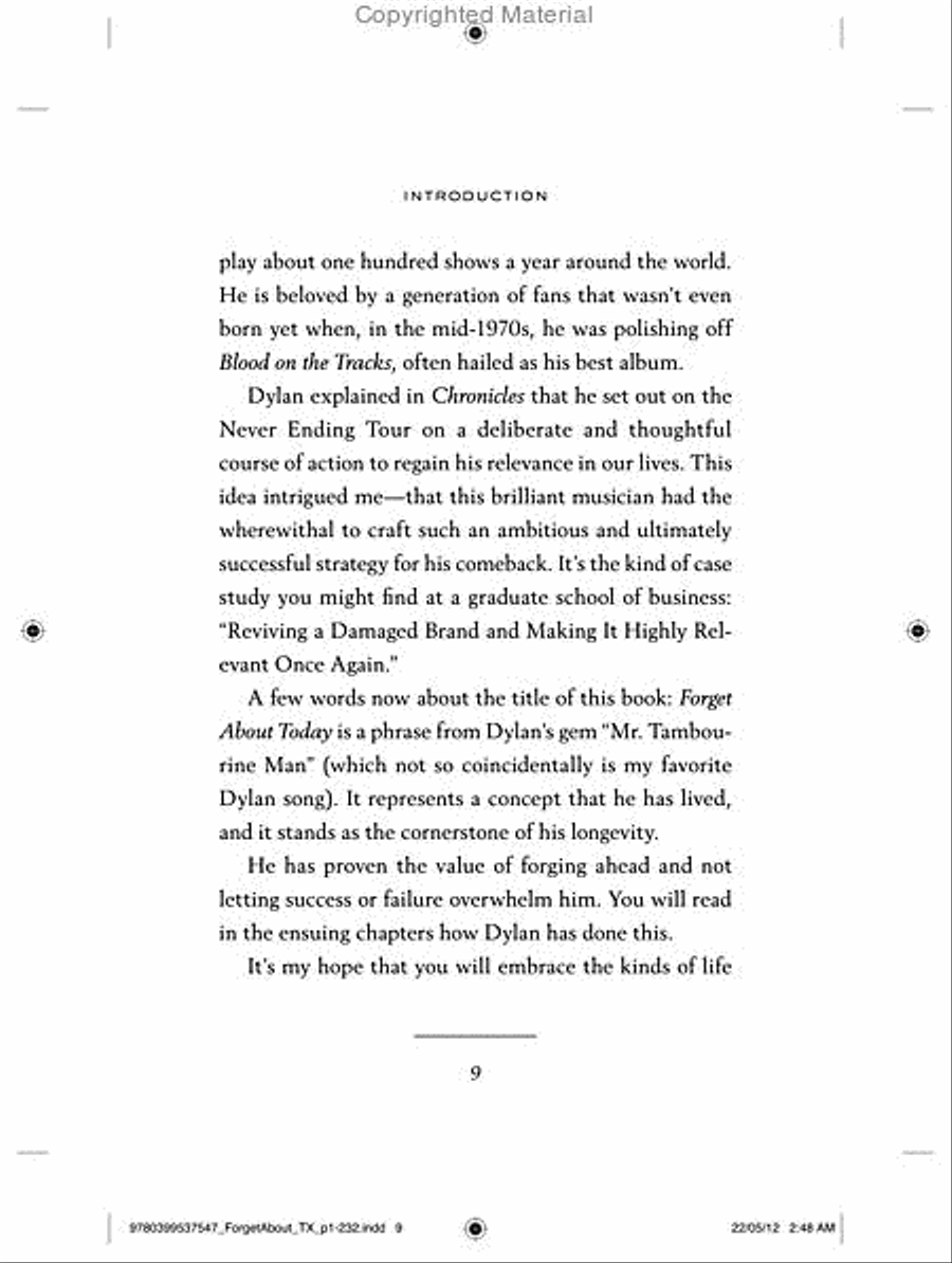 Forget About Today Guitar scores gallery preview page 10