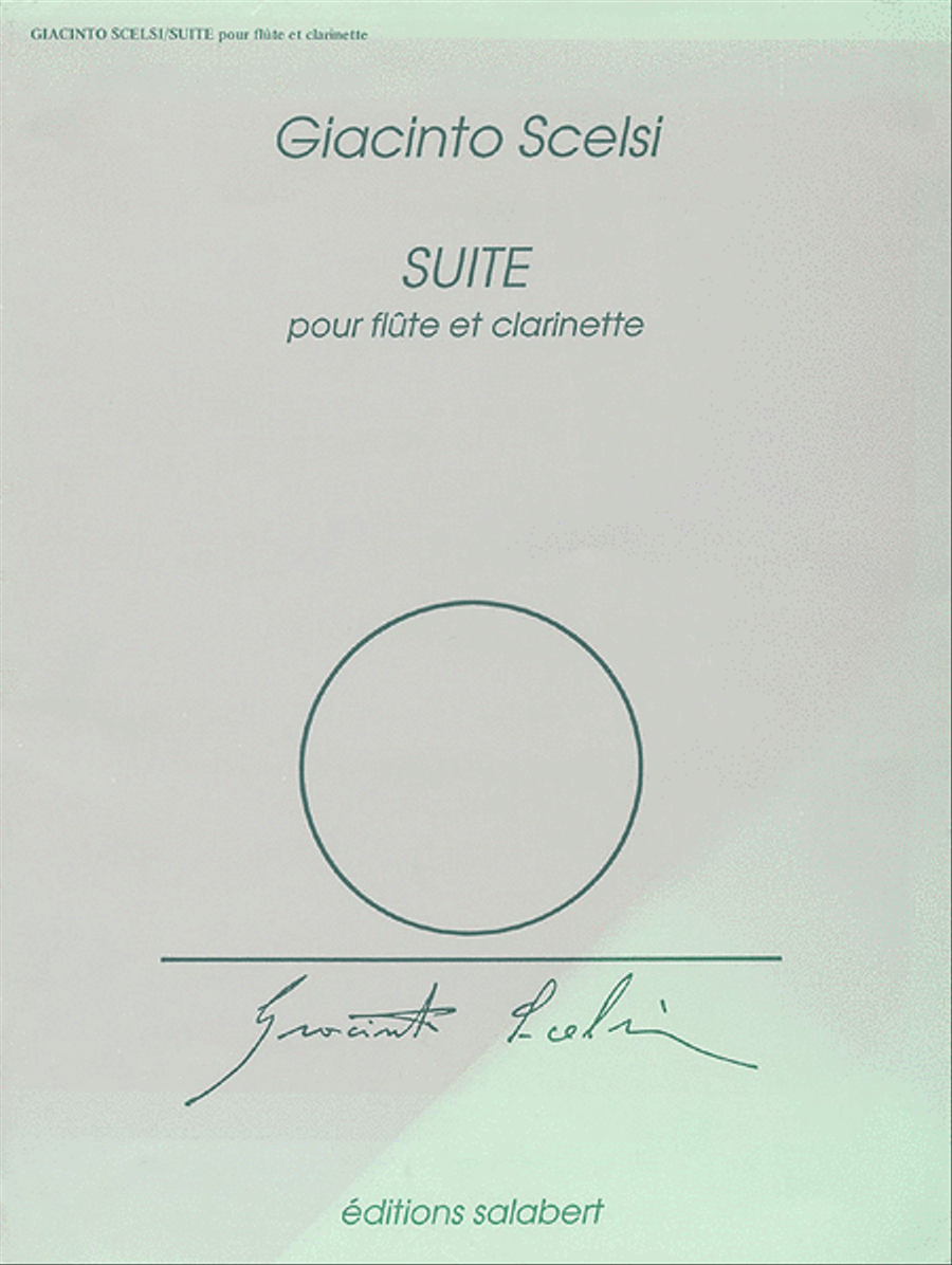 Suite pour Flute et Clarinet