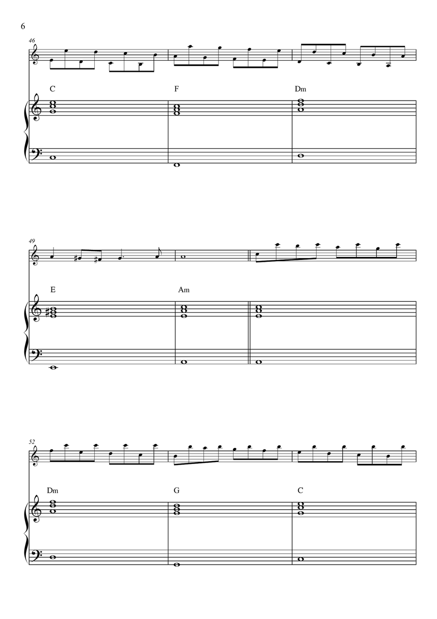 Passacaglia - Handel / Halvorsen Flute scores gallery preview page 6