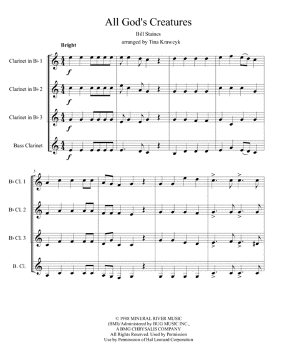 A Place In The Choir Choir scores gallery preview page 1