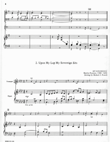 Five Christmas Carols for Brass and Organ