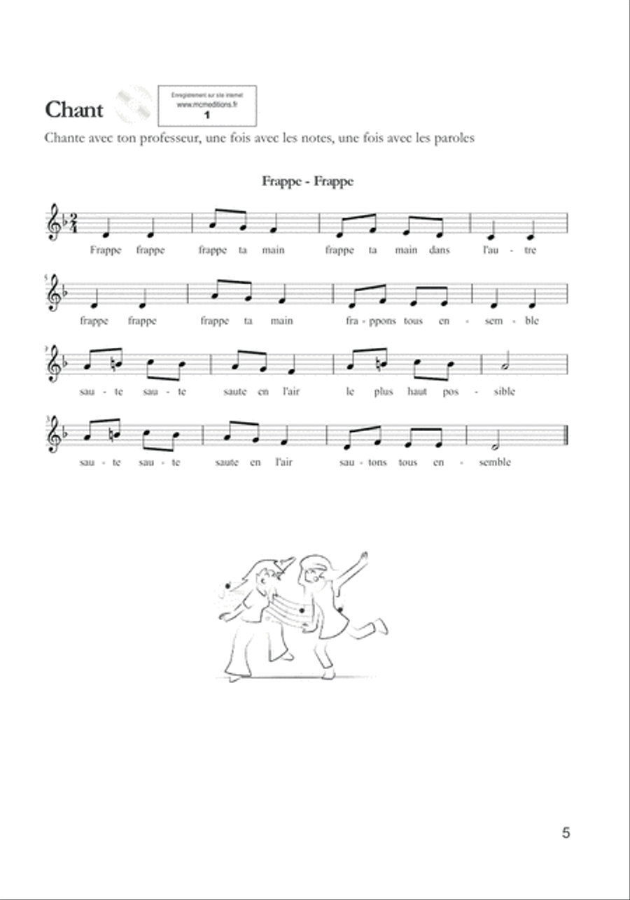 La Formation Musicale Tout Simplement Volume 2 School and Community scores gallery preview page 6