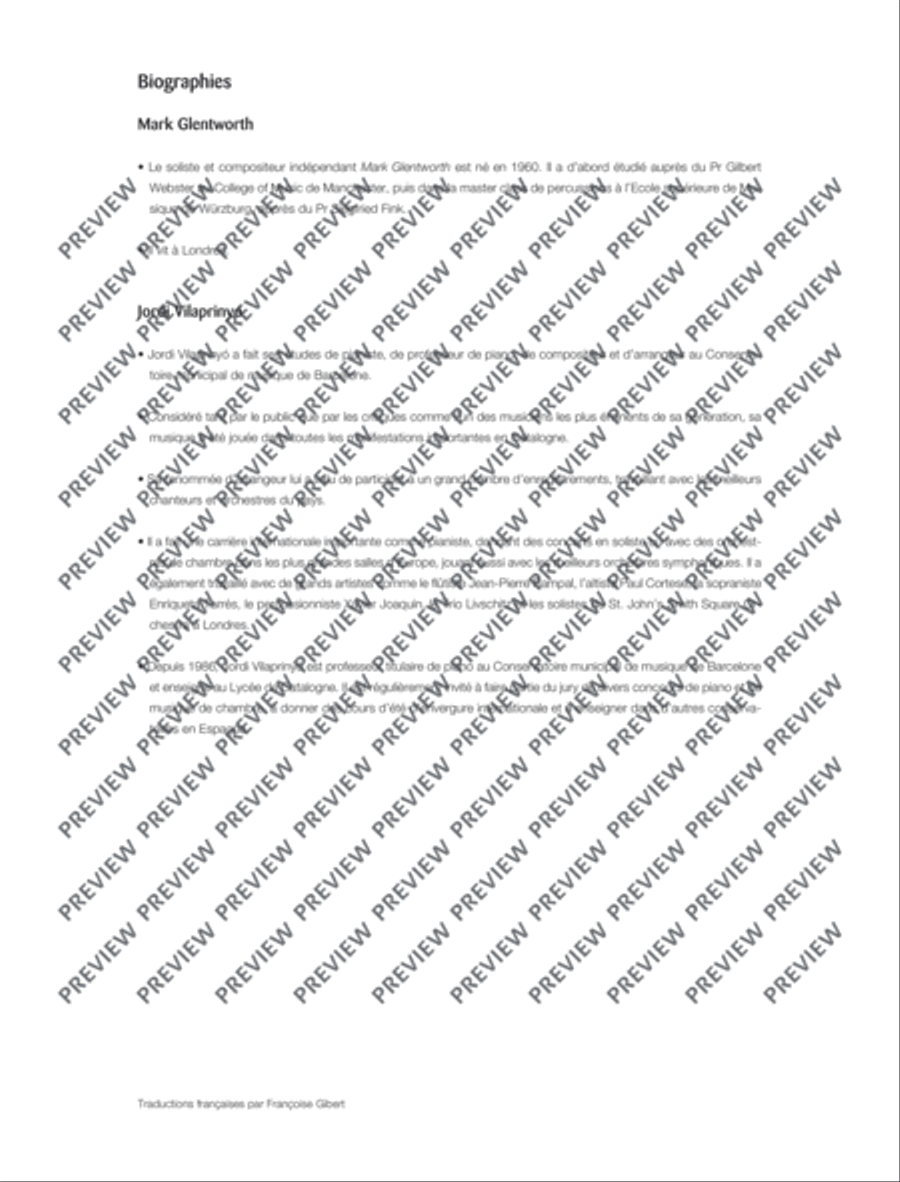 Blues for Gilbert Piano Accompaniment scores gallery preview page 13