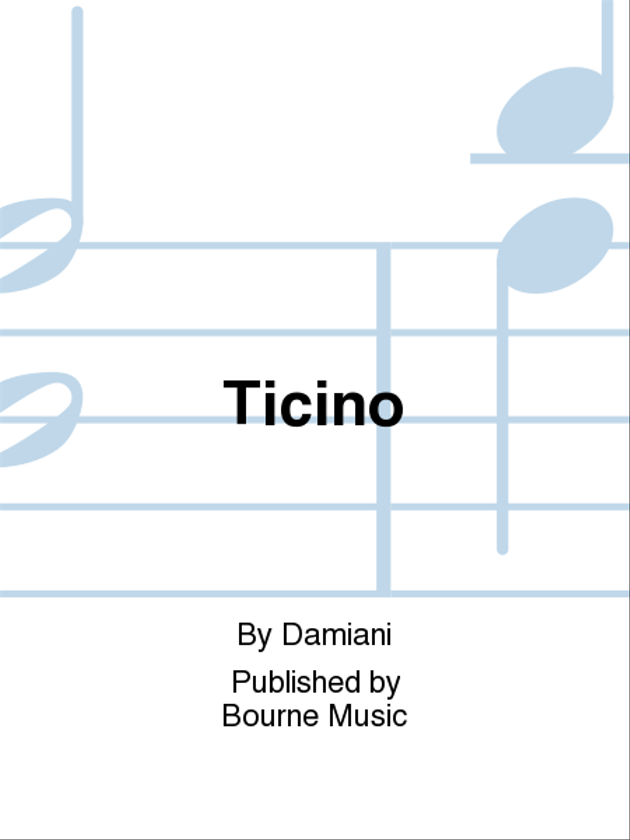 Ticino Concert Band scores gallery preview page 1