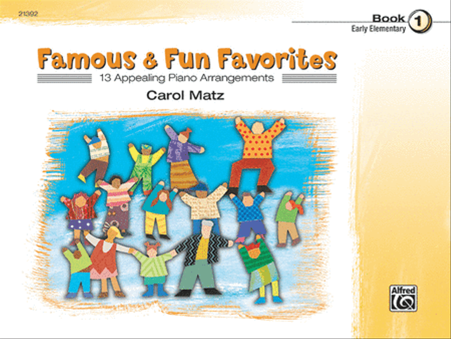 Famous & Fun Favorites, Book 1 Piano Method scores gallery preview page 1