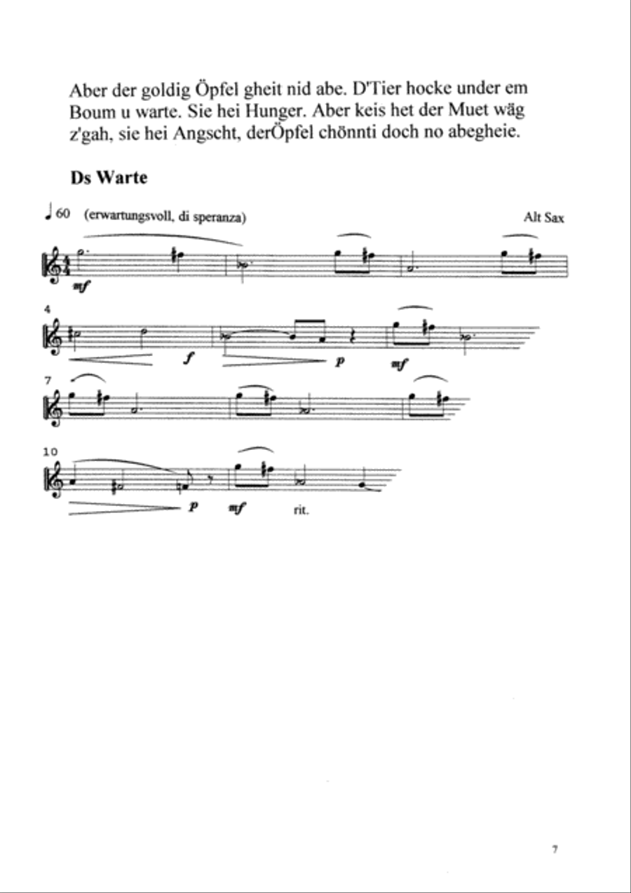 Der goldig Opfel Trombone scores gallery preview page 16