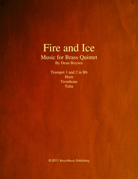 Fire and Ice (for brass quintet) image number null