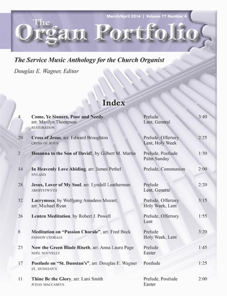 Organ Portfolio Mar/Apr 2014 - Magazine Issue