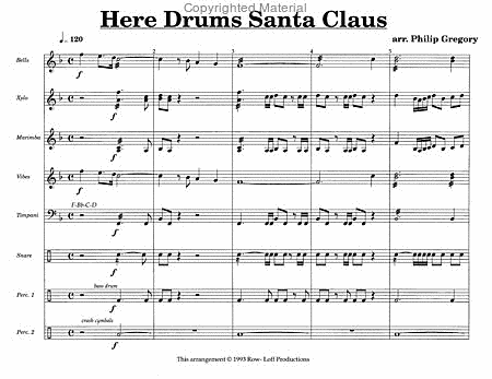 Here Drums Santa Claus image number null