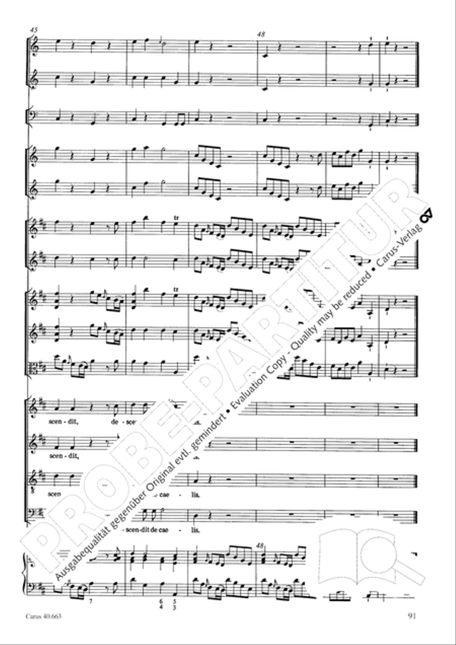Mass in D minor (Missa in d) ATB scores gallery preview page 107