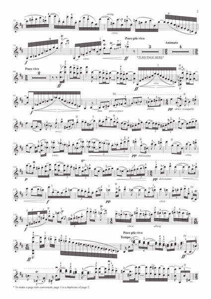 Chant d'Hiver Op. 15; Poème for violin & orchestra (piano reduction)
