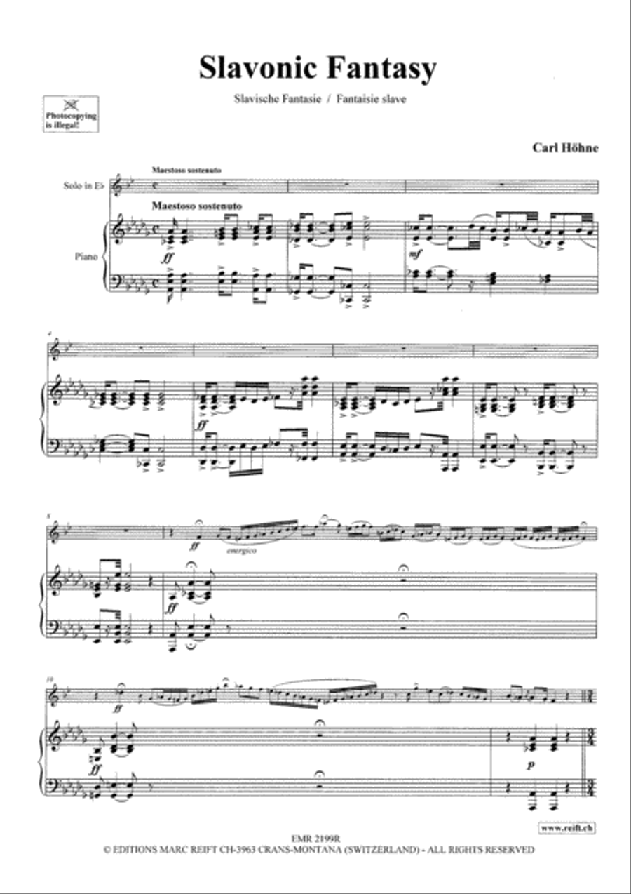 Slavonic Fantasy Slavonic Fantasy Voice Solo scores gallery preview page 4