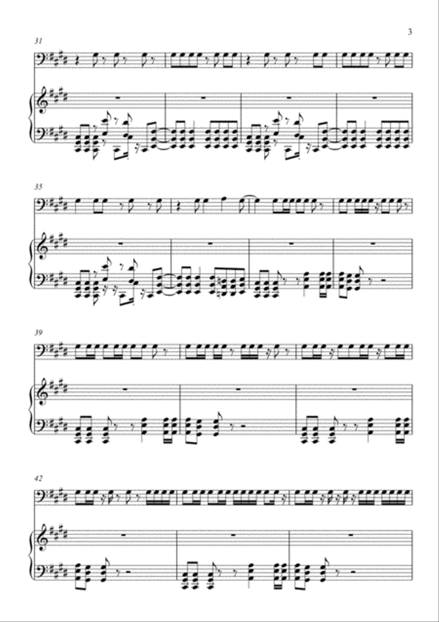 Papercut Papercut Double Bass scores gallery preview page 3