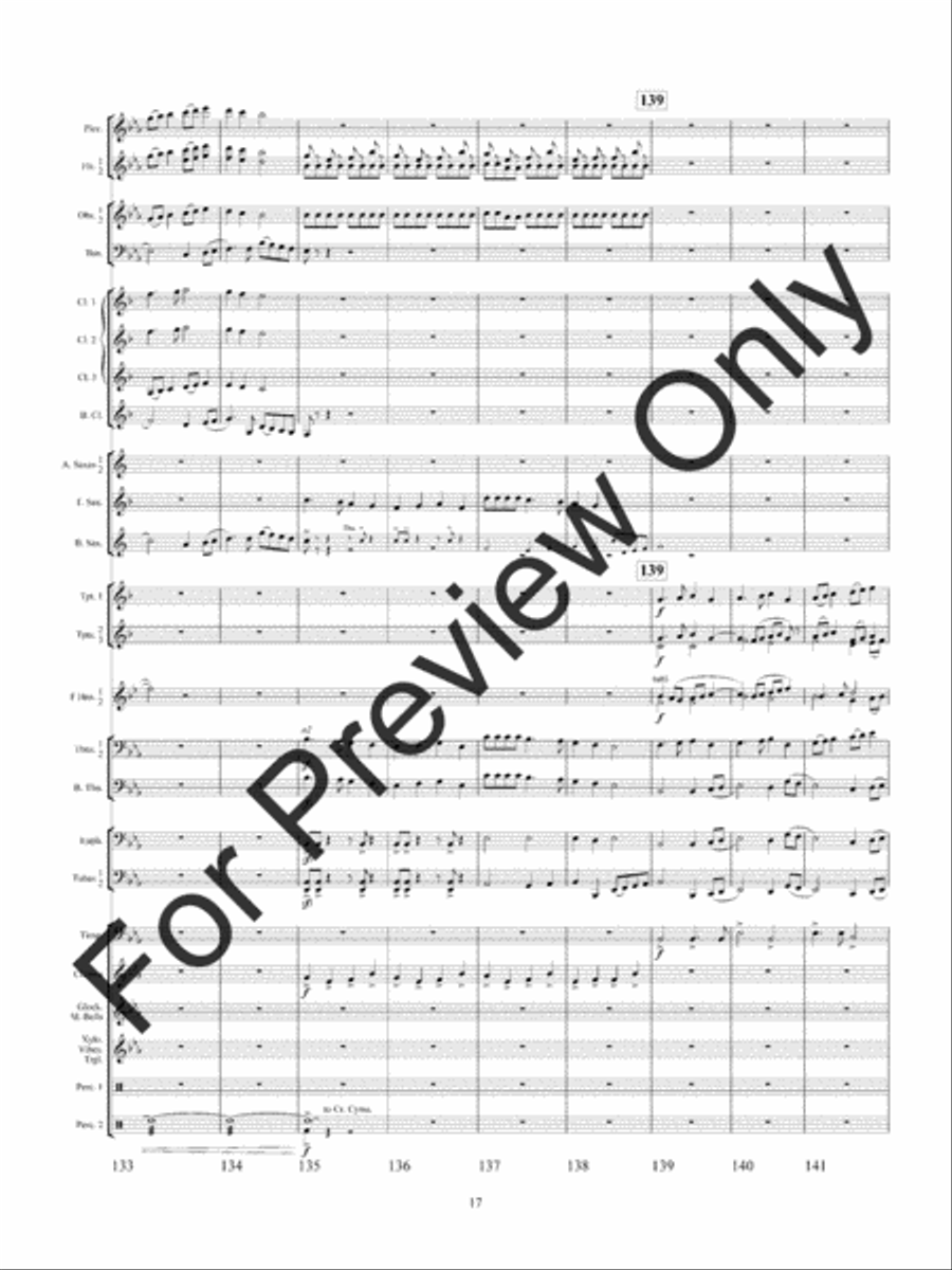 Winterfest (Score) Winterfest (Score) Concert Band scores gallery preview page 20