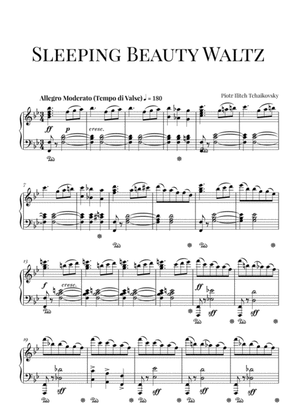 Book cover for Tchaikovsky: Sleeping Beauty Waltz (Advanced Piano)