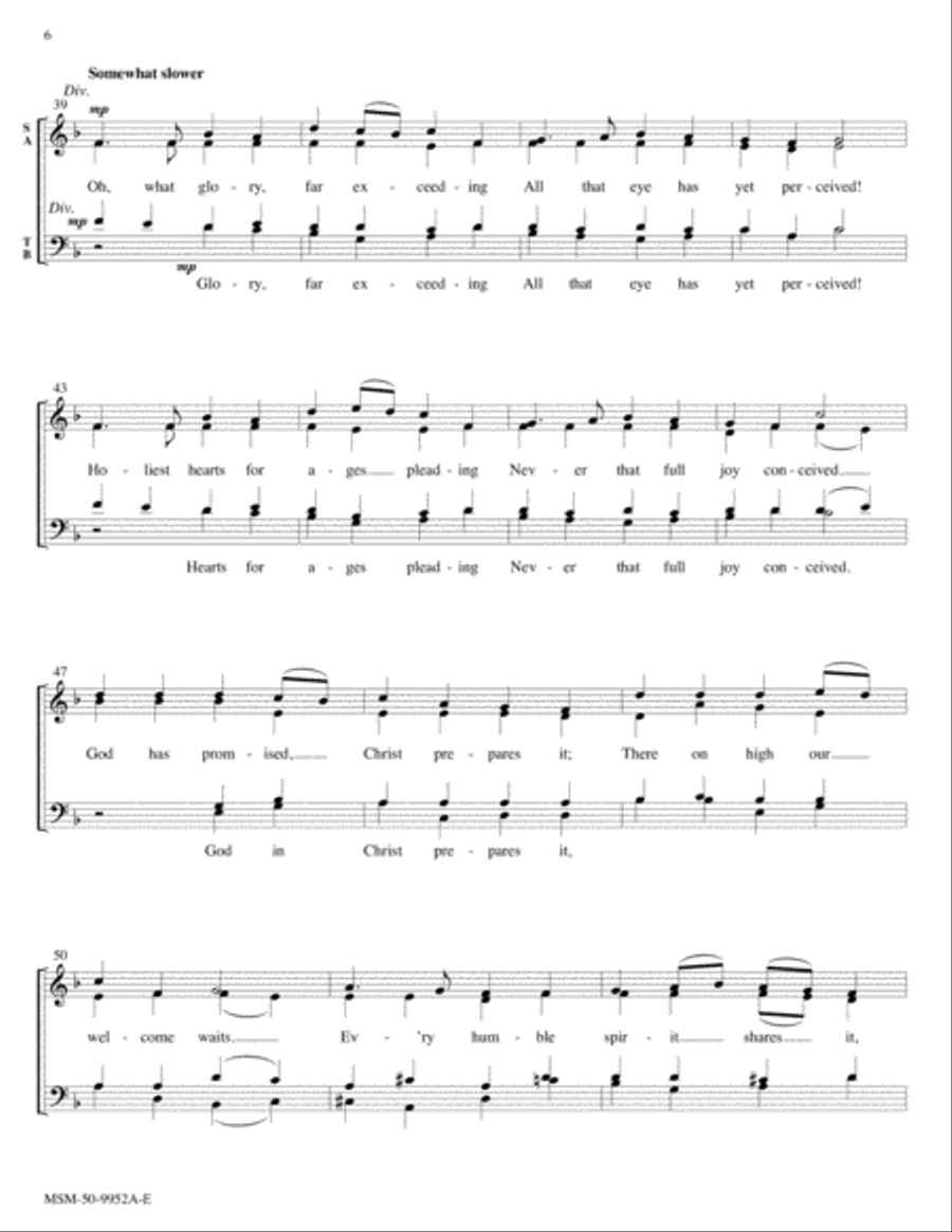 Sing with All the Saints In Glory Choir scores gallery preview page 6
