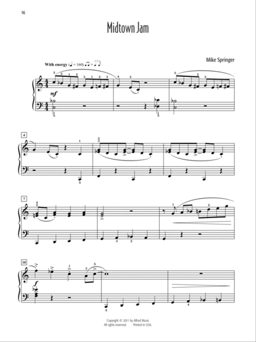 Mike Springer's Favorite Solos 1-3 (Value Pack) Easy Piano scores gallery preview page 8