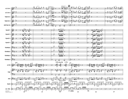 Shakey Ground (arr. Paul Murtha) - Conductor Score (Full Score)
