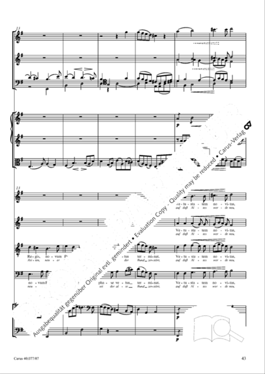 Lauda Sion 4-Part scores gallery preview page 56