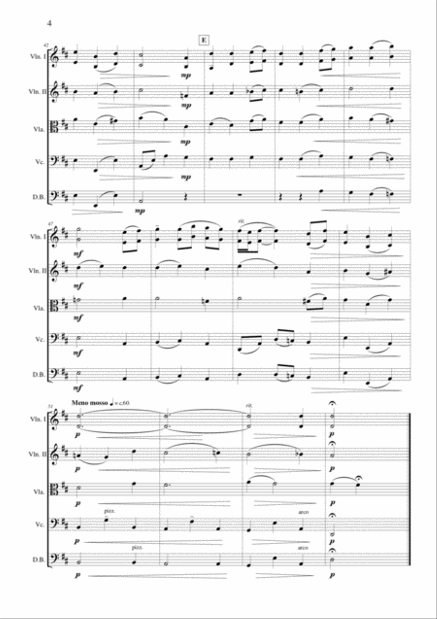 Away in a Manger String Orchestra scores gallery preview page 4