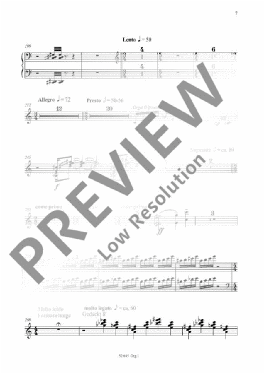 La Révolte des Orgues La Révolte des Orgues Organ scores gallery preview page 8