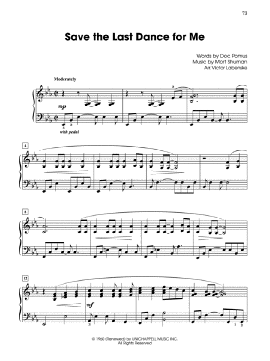 Generations -- Baby Boomers (1950--1963), Book 1 Piano Solo scores gallery preview page 4