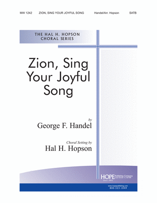 Book cover for Zion, Sing Your Joyful Song