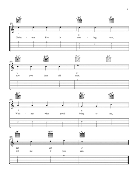 Easy Christmas Guitar Songbook image number null