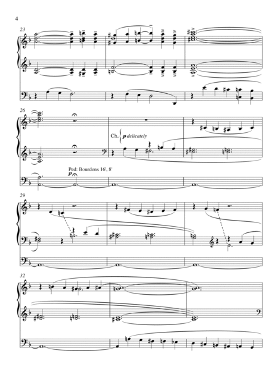 Suite No. 1 Suite No. 1 Organ Solo scores gallery preview page 4