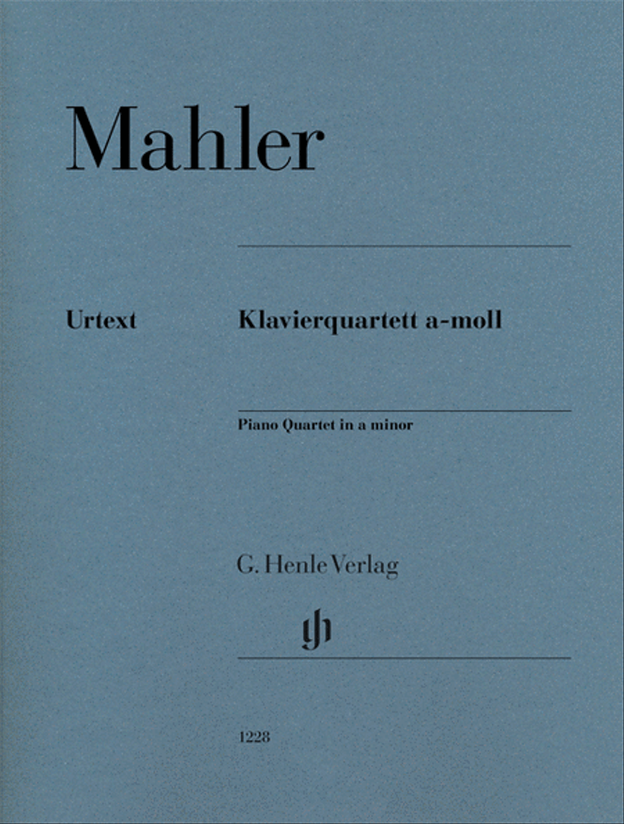 Piano Quartet in A minor Piano Quartet scores gallery preview page 1