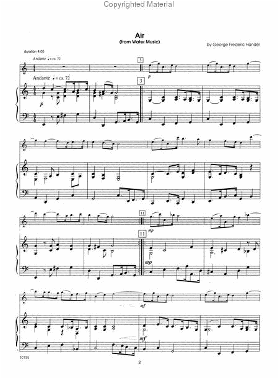 Wedding Masterworks - Flute book & MP3's Flute Solo scores gallery preview page 2