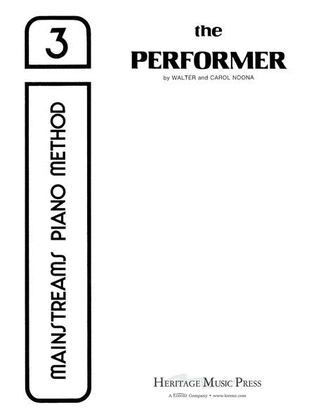 Book cover for Mainstreams - The Performer 3