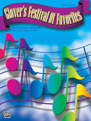 Book cover for Glover's Festival of Favorites