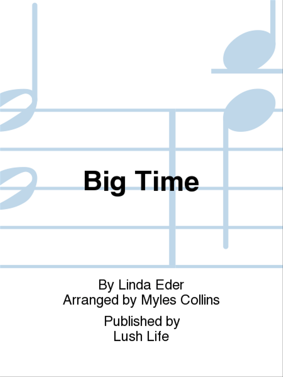 Big Time Big Time Big Band scores gallery preview page 1