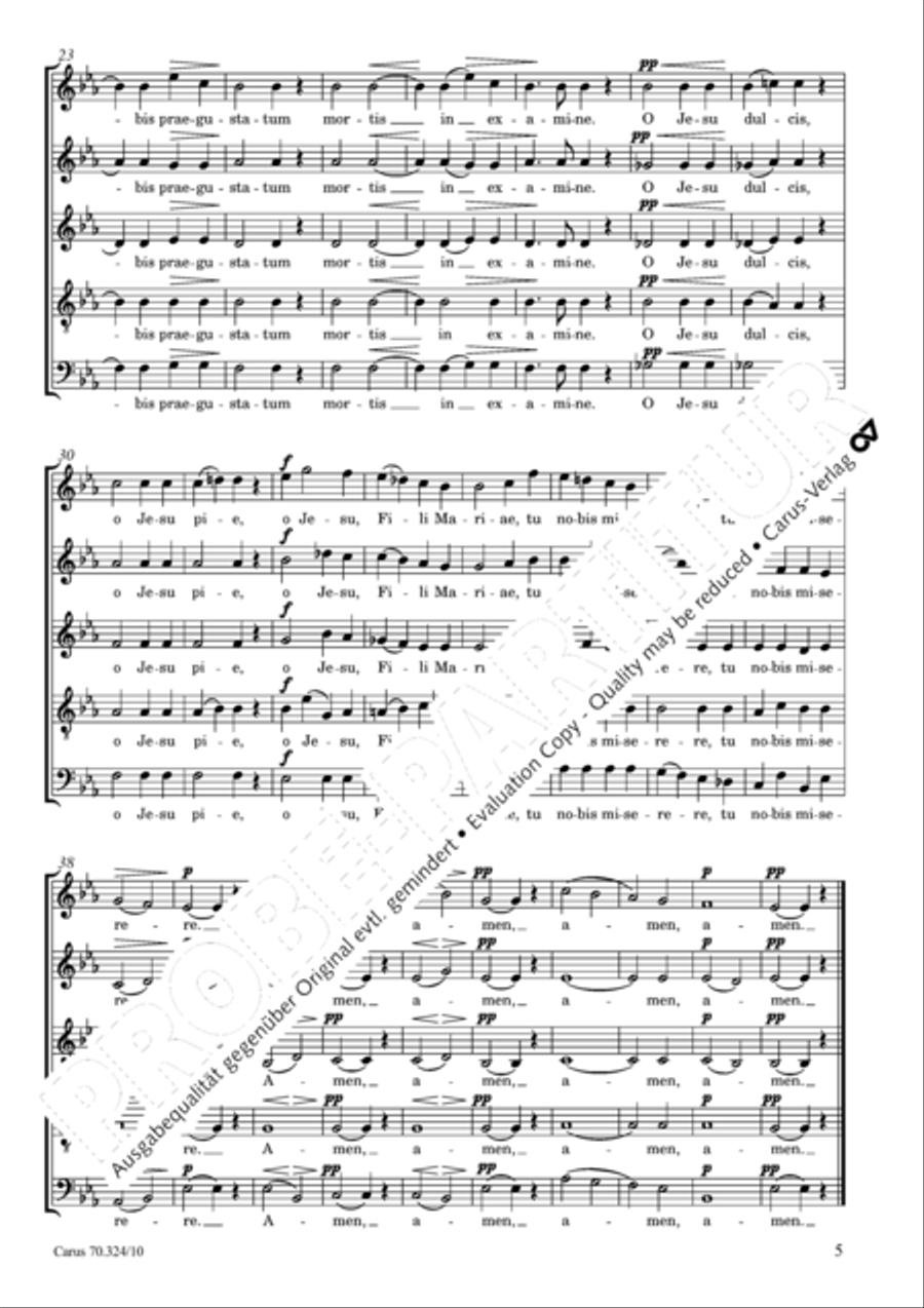 Gounod: Four settings Score scores gallery preview page 6