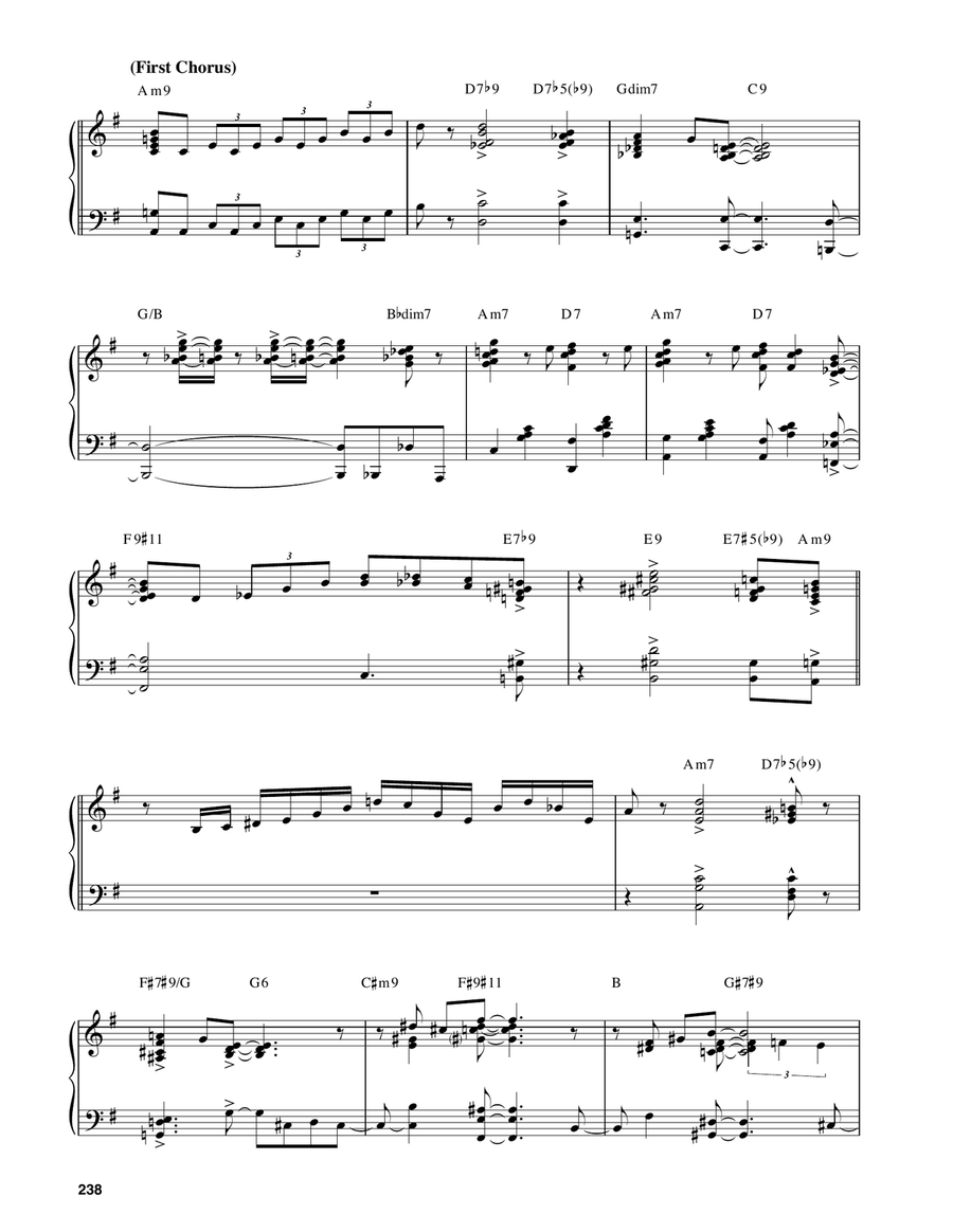 Tangerine Tangerine Piano scores gallery preview page 2