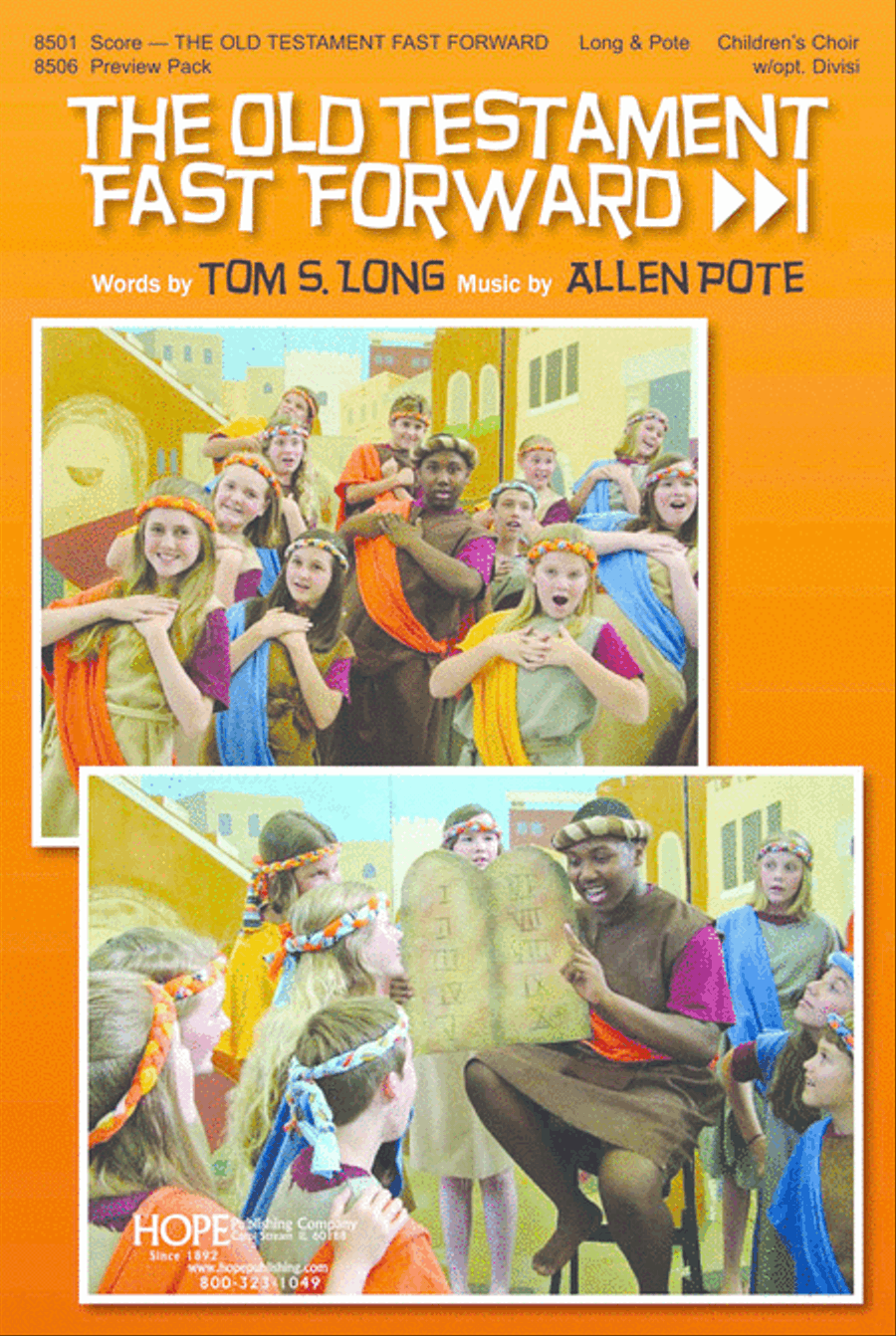 The Old Testament Fast Forward Unison Choir scores gallery preview page 1