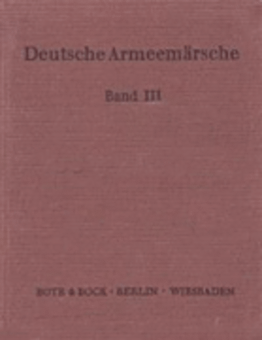 German Military Marches Vol.3 Concert Band scores gallery preview page 1