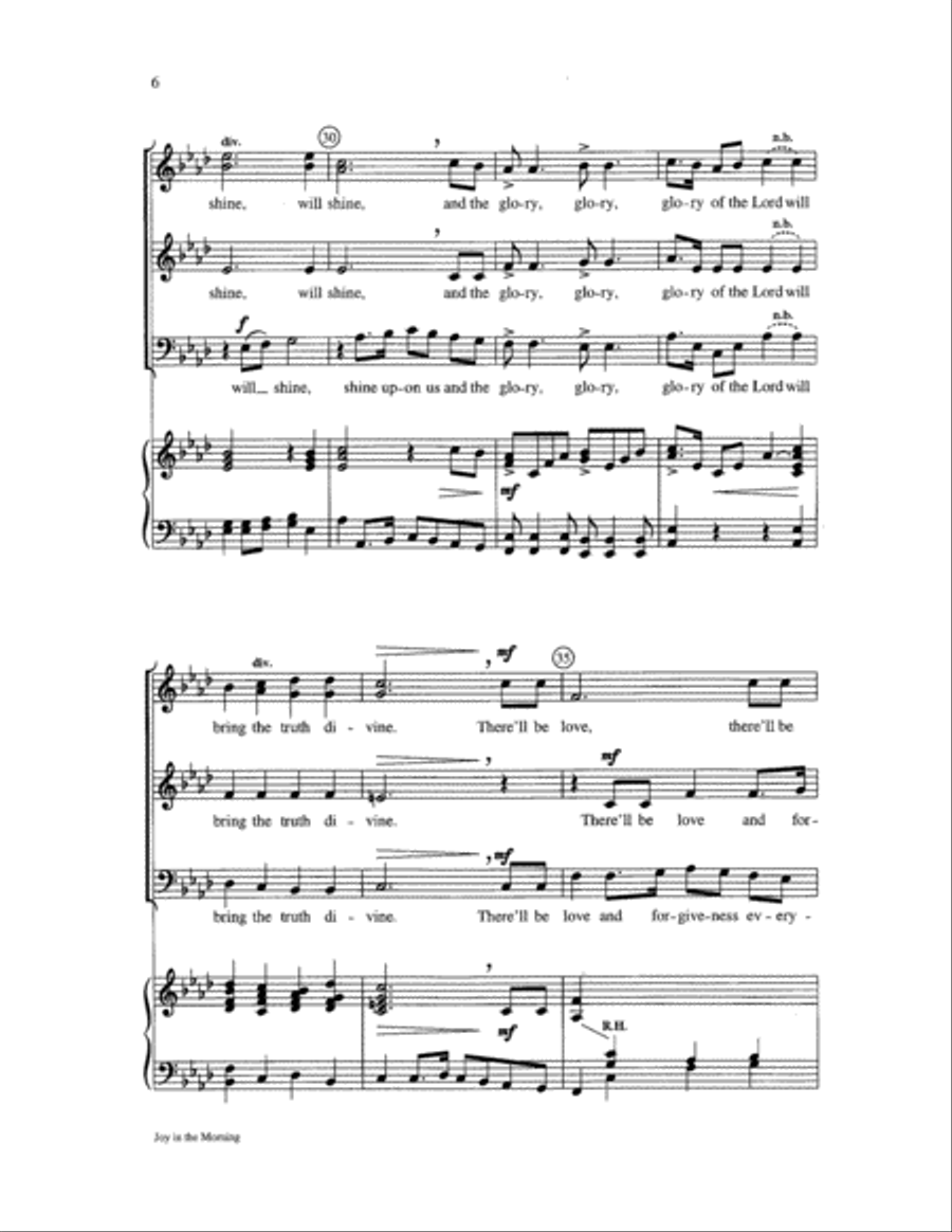 Joy in the Morning Joy in the Morning 3-Part scores gallery preview page 6