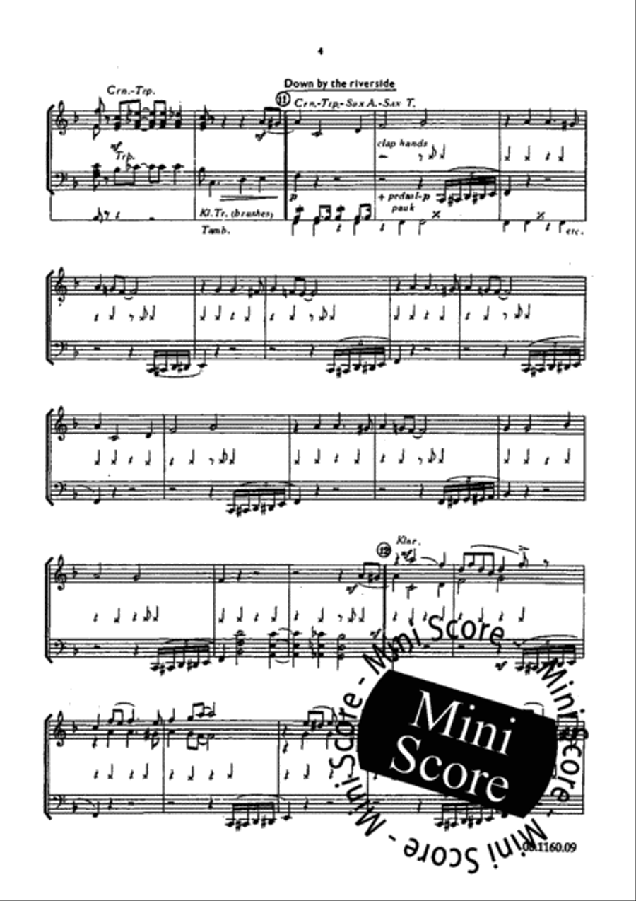 Gospel Rhapsody TTBB scores gallery preview page 8