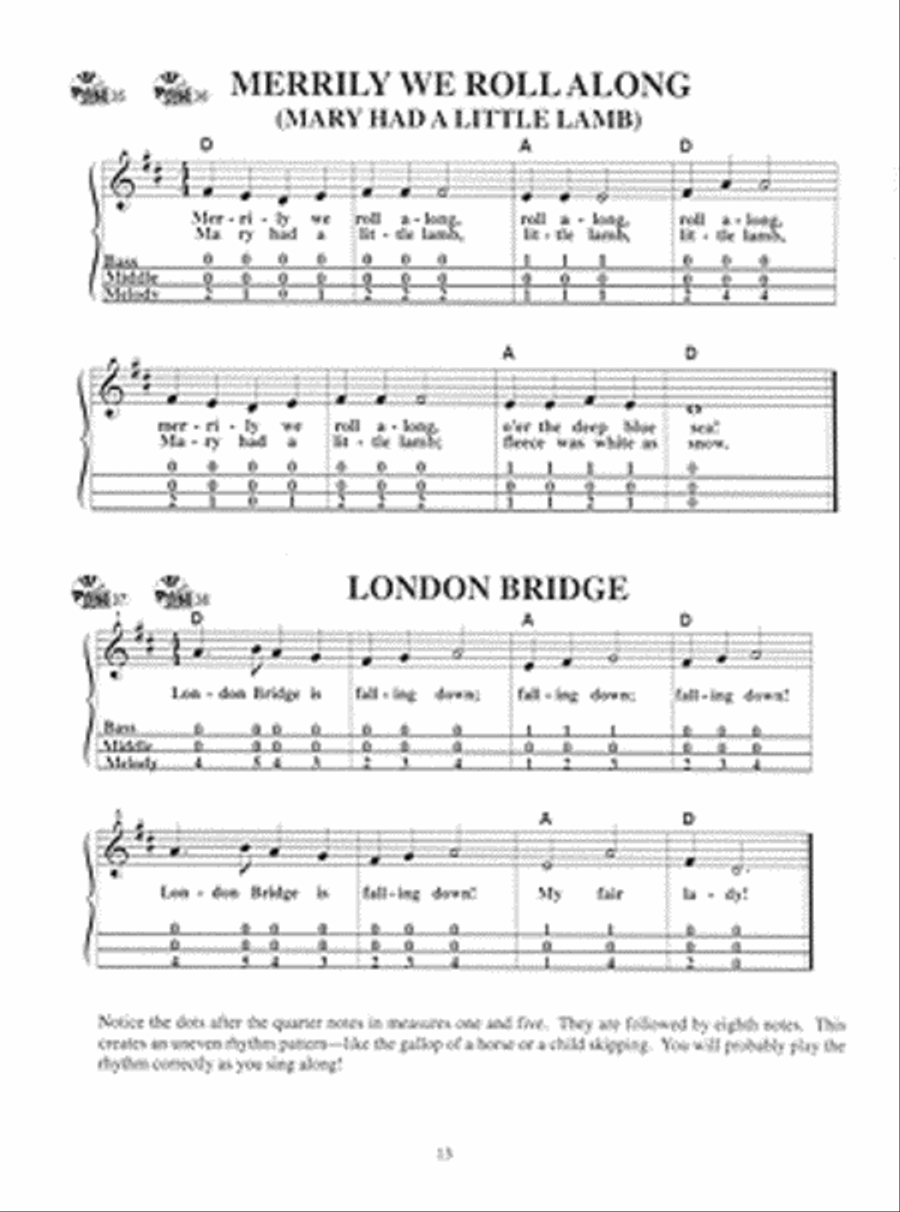 First Lessons Dulcimer Dulcimer scores gallery preview page 2
