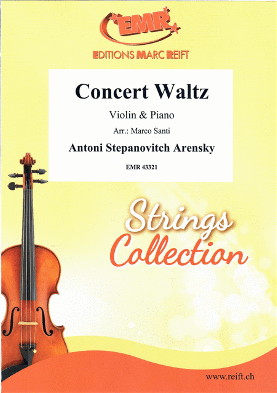 Concert Waltz Concert Waltz Violin Solo scores gallery preview page 1