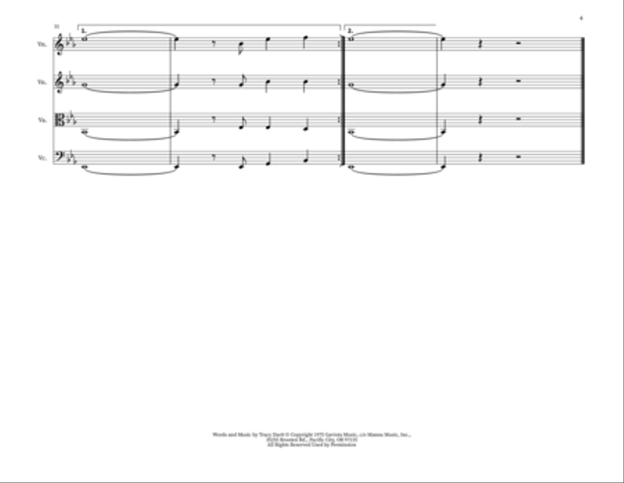 God On The Mountain String Trio scores gallery preview page 4