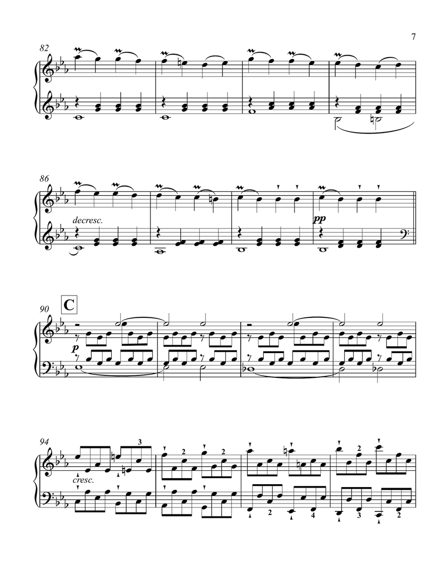 Sonata Pathetique I Grave/Allegro, Op. 13 Piano Method scores gallery preview page 6