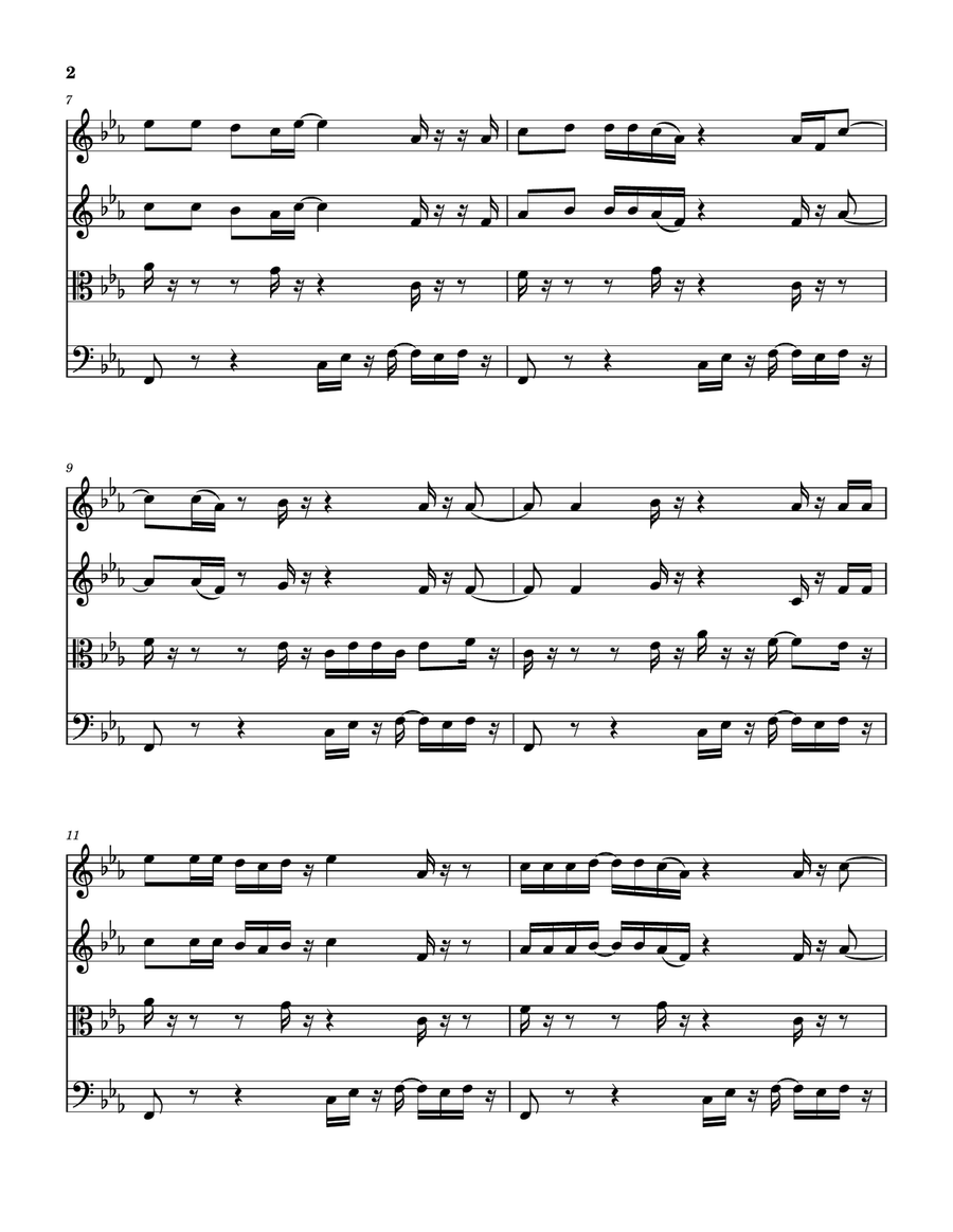 Do Your Thing String Quartet scores gallery preview page 3